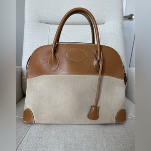 Authentic vintage Hermes bolide 35